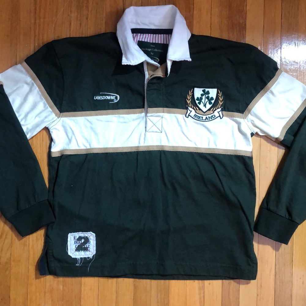 NWOT kids “Ireland “ polo jersey